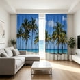 thumbnail image 1 of EGNMCR Trendy Printed Patterns With A Strong Decorative Look Light Blocking Curtains For Dorm Rooms Polyester Curtains, 1 of 6