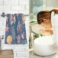 thumbnail image 7 of Yayeee 100% Cotton Hand Towels for Bathroom 16" x 28" Soft Absorbent Kitchen Towel, Pink Jellyfish, 7 of 7