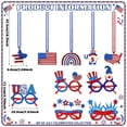 thumbnail image 3 of Ourshome 15 Pcs 250th Anniversary Party Favors,USA 4th of July Accessories,Headbands Necklaces Glasses,Patriotic Party Favors for 250th Anniversary Fourth of July Independence Day Supplies, 3 of 7