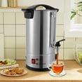 thumbnail image 2 of 25L Stainless Steel Coffee Urn, 160 Cup Coffee Percolator Coffee Maker, Hot Water Beverage Dispenser, 2 of 17