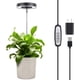 thumbnail image 1 of LORDEM Luz de cultivo, luz LED de espectro completo para plantas de interior, lámpara de crecimiento ajustable en altura con temporizador de encendido/apagado automático 4/8/12H, 4 brillo regulable, i, 1 of 4