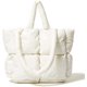 thumbnail image 1 of Large Tote Bags For Women, Luxury Padded Wallets & Bags Crossbody Bags For Women, Winter Nylon Down Cotton Shoulder Bags, 1 of 1