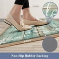 thumbnail image 4 of Anti Fatigue Kitchen Mat Set of 2 Non Slip Cushioned Kitchen Mats for Floor Waterproof Farmhouse Kitchen Rugs and Mats Set Comfort Standing Desk Mat Carpet for Sink,Office,Laundry, 4 of 5