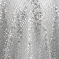 thumbnail image 4 of Yvsxxv White Sequin Head Wrap Bandana, Sparkly Fashion Hair Scarf, 16.54*17.72inch, 4 of 7