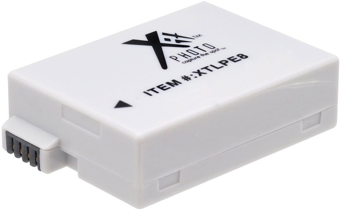 1750mAh Hi Capacity XT LPE8 LiIon Battery for Canon EOS Rebel T2i T3i