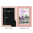 thumbnail image 4 of Neutral Tropics IV - Framed Print w/glass - Sunset Pink, 4 of 8