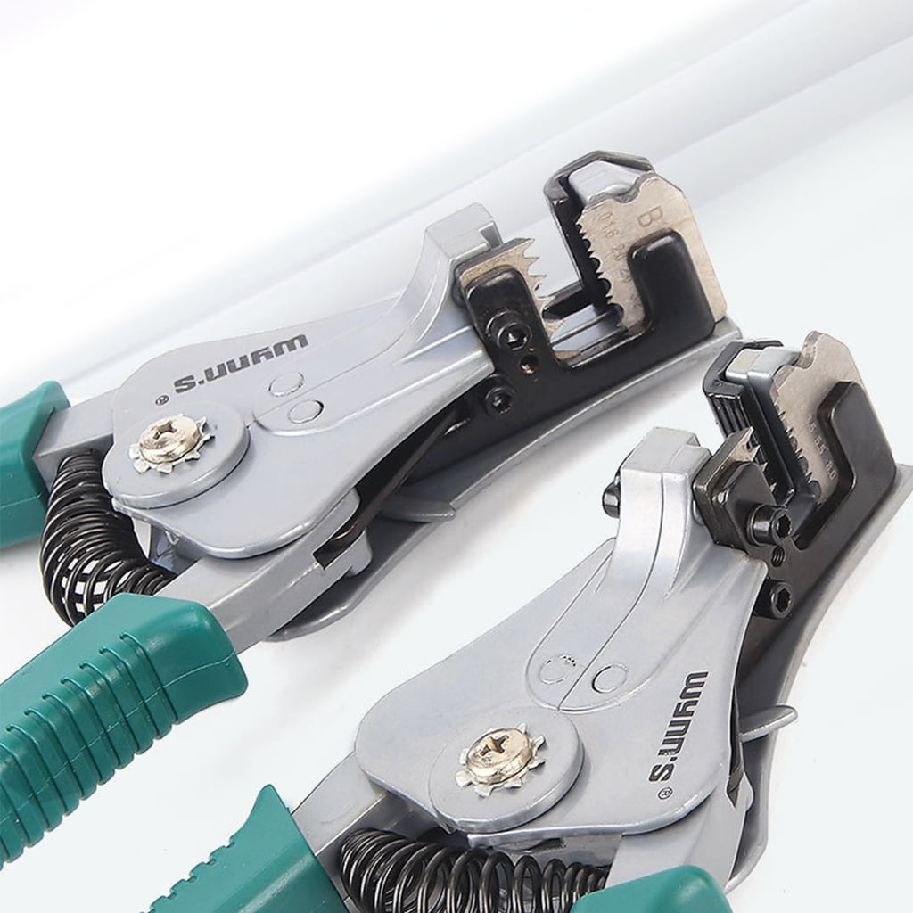 ANXPTIME Professional Electrician Wire Tool Cable Wire Stripper Cutter Crimper Automatic