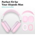 thumbnail image 6 of V-MORO Airpods Max Headphones Case, Silicone Cover for Apple Airpod Max,Accessories Cases (Pink), 6 of 8