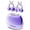 Purple, variant on Kimhost Open Ear Headphones, Wireless Earbuds Bluetooth 5.4 with 50Hrs Playtime, Ultra-Light 4.5g Earbuds, Noise Cancelling Mic for Office, Sleep, Work, Purple