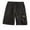 Black, variant on HERESOM Mens Shorts Summer Drawstring Pocket Plus Size Casual Comfortable Elastic Waist Shorts