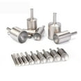 thumbnail image 4 of 3Mm-25Mm Diamond Burr Grinding Bit Fine Sand Cylinder Concave For Bead Shaping, 4 of 8
