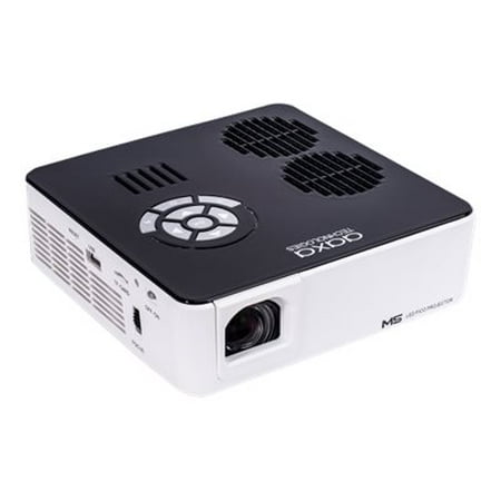 AAXA - M5 Pico WXGA DLP Projector - White/Black