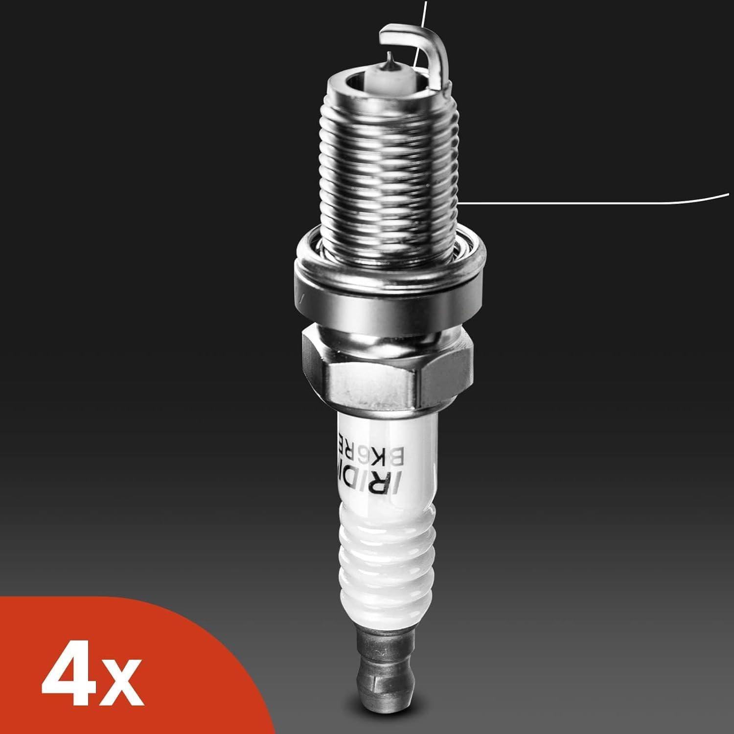 A-Premium Set of 4 Ignition Coil Pack and Iridium Spark Plugs Compatible with Honda Accord 2013-2017, CR-V CRV 2015-2019 & Acura TLX 2015-2020, ILX 2016-2020, L4 2.4L