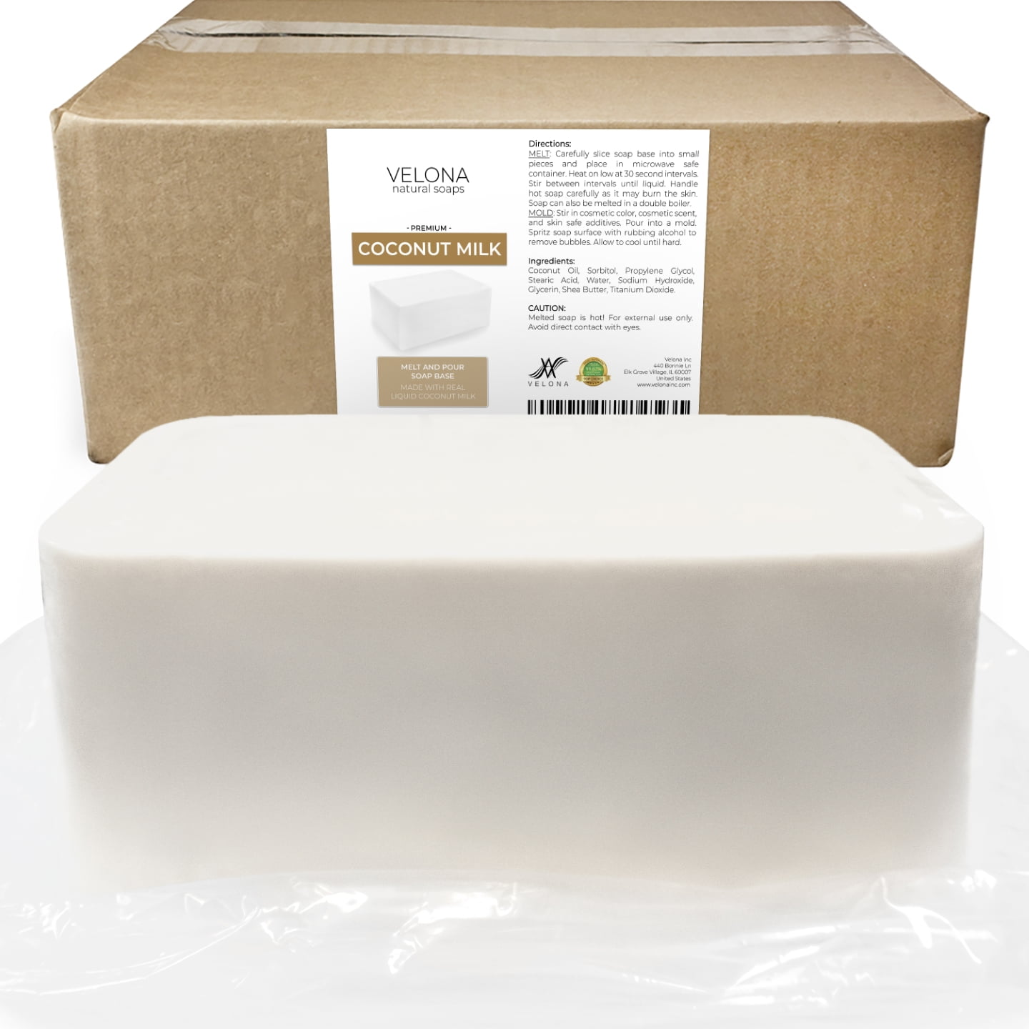 Crafts Home Arts Crafts 25 LB WHITE GLYCERIN MELT POUR SOAP BASE 
