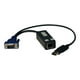 Tripp Lite USB Single Server Interface Unit Virtual Media KVM Switch HD15 USB RJ45 TAA - Extenseur KVM - jusqu'à 98 Pieds – image 5 sur 6