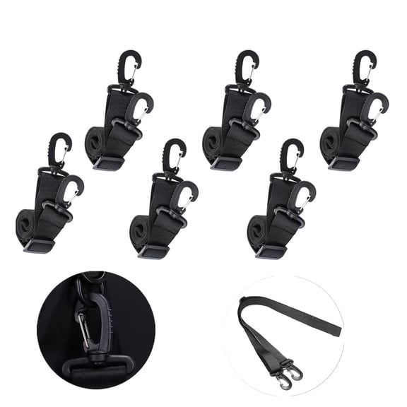 6 Pcs Garage Garage Door Banner Clamps Door Cover Banner Clips Large Installation Hanging Kit Hook Tool Mural Clip for Home Party Decorations