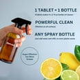 thumbnail image 3 of All Purpose Cleaner Concentrate Refills, Multi Surface Clean Refill,No Toxic Cleaning Tablets(12Pack)-Makes 192 fl oz(12x16Fl oz)Bottles of Spray Cleaner for Household&Kitchen Cleaning-Lemon, 3 of 4