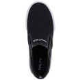 thumbnail image 4 of Nautica Kid's Slip-On Casual Shoe Athletic Sneaker Youth-Toddler Akeley Boy Girl Big Kid-Little Kid-Toddler-Cuanza-Black Canvas Logo-1, 4 of 6