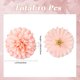 thumbnail image 2 of 10 piezas de flores artificiales de 40 x 30 mm, crisantemo rosa, adornos de flores, ramo de bolas para bodas, fiestas, decoración del hogar y la oficina., 2 of 3