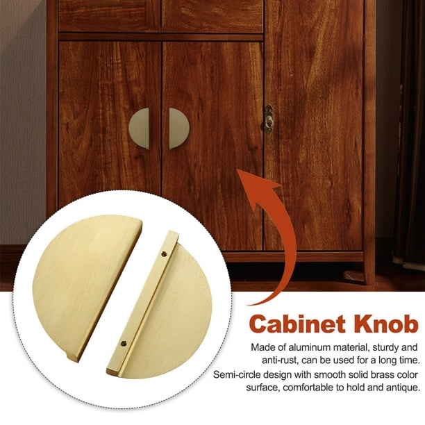 Brass Swirled Cabinet Knob  Small Brass Cabinet Knobs – Plank