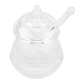 thumbnail image 2 of Pot à Miel, Bouteille de Miel, Transparent 245ml pour Cuisine Maison, 2 of 8