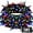 Multicolor, variant on Morttic 33FT 100 LED Christmas Lights, Christmas String Lights Plug in with 8 Modes, Waterproof Christmas Decorations for Xmas Indoor Outdoor Party Home Tree Decor, Multicolor