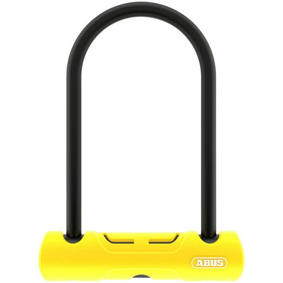 ABUS 402 Mini U-Lock - 4.3x5.9", Keyed, Black, Includes bracket