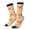 2 Black-1, variant on Cute Foxes Print Adult Socks for Men & Women,Calf Socks, Ankle Socks,Boots Socks,Breathable Casual Sock,Unisex Crew Socks