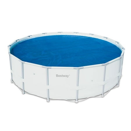 Bestway 14' Round Floating Above Ground Swimming Pool Solar Heat Cover (2 (Best Way To Heat Water For Tea)