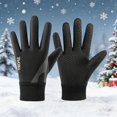 thumbnail image 2 of LIZENG Kids Gloves Winter Waterproof Coating Warm Thick Fleece Touchscreen Anti-Slip for Boys Girls 3-15 Years Cycling School, 2 of 5