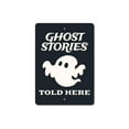thumbnail image 2 of Ghost Stories Novelty Sign, Metal Wall Decor - 10x14 inches, 2 of 4