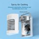 thumbnail image 3 of New Timer Air Cooler Colorful Atmosphere Light Spray Refrigeration Desktop Air Conditioner Home Office Water Cooling Fan, 3 of 5