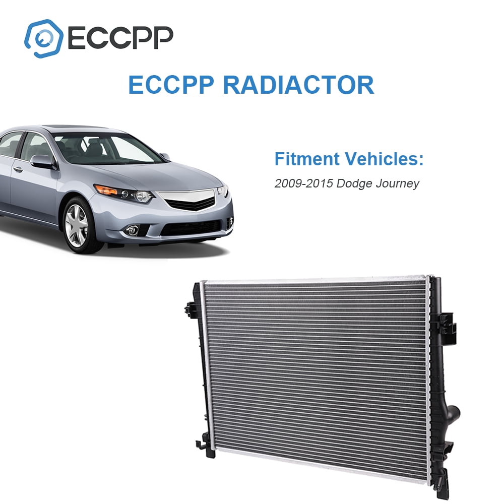 ECCPP Radiator CU13084 Replacement fit for 2009 2010 2011 2012 2013 2014 2015 for Dodge Journey 2.4L 3.5L 3.6L CU13084 CH3010348 68038238AA
