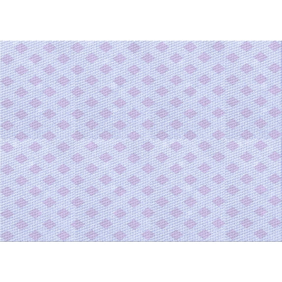 Ahgly Company Indoor Rectangle Patterned Lavender Blue Area Rugs, 3' x 5'