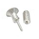 thumbnail image 5 of 1 Par De Los Hombres \ 's Fresco Pendientes De Tornillo De Acero Inoxidable 316l Zarcillos De Plata, 5 of 9