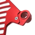 thumbnail image 4 of Red Front Brake Rotor Guard Caliper Mount for Surron Ultra Bee Electric Bike, 4 of 5