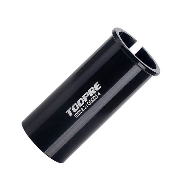 Wosthever Adaptador convertidor de tubo de asiento de bicicleta de aluminio con funda de tubo de cuña de asiento reductor de tija de sillín Ciclismo 22.2 a 25.4 Wosthever OD001079-01