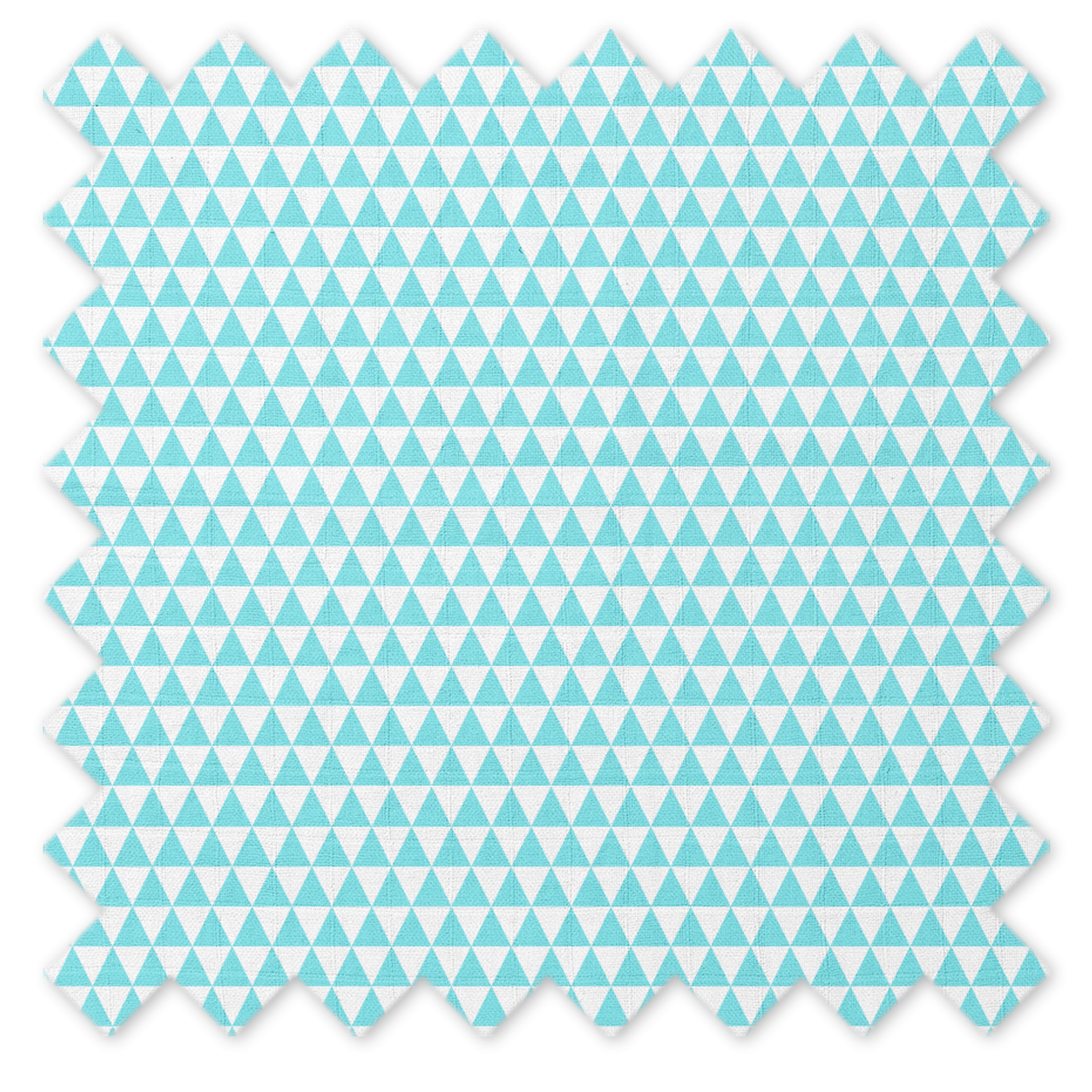 Bacati - Muslin 4 pack Bibs/Burp Cloths Aztec Liam Triangles Aqua Navy