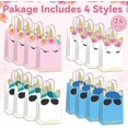 thumbnail image 2 of 24PCS Unicorn Party Favor Bags Rainbow Unicorn Birthday Party Disposable Treat Bags with Handles Gift Bag for Girls and Boys Birthday Baby Shower Decorations Supplies, 2 of 5