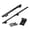 1, variant on Strong Metal Keyboards Mounting Bracket Adjustable Keyboards Slide Tray for Maximize Desk Space & Improve Work Efficienc