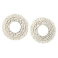 thumbnail image 5 of ELAYARD Hand Woven Round Cotton Rope Tapestry Nordic Style Wall Hanging Decorative Ornament, 5 of 8