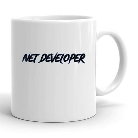 

Net Developer Slasher Style Ceramic Dishwasher And Microwave Safe Mug By Undefined Gifts