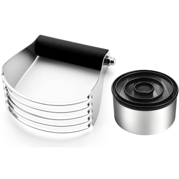 Set de batidora de masa y cortador de galletas Spring Chef Stainless
