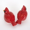 thumbnail image 7 of TAG Salt and Pepper Shakers, Vibrant Red Cardinal Festive Decorative Bird Shaped Food Seasoning Set, Hand Painted Earthenware, 7 of 7
