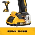 thumbnail image 4 of Dewalt DCD791D2 20V Max XR Lithium-Ion Brushless Cordless Compact Drill/Driver Kit, 4 of 6
