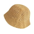 thumbnail image 2 of SPRING PARK Womens Solid Color Breathable Milk Bucket Sun Hat Light Weight Caps, 2 of 6