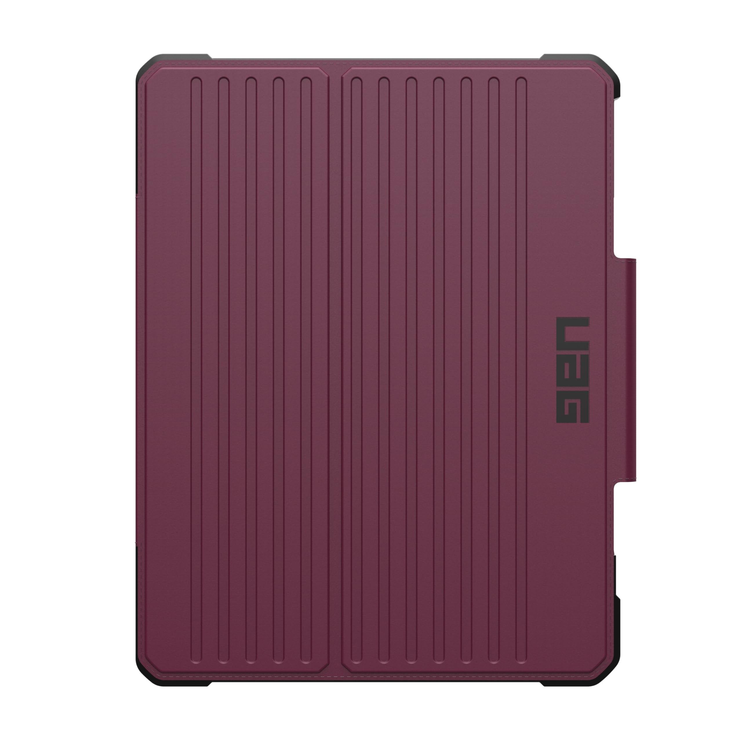 UAG iPad Air 13" Case (1st-3nd Gen 2024-2026) M4/M3 - Rugged Multi-Angle Viewing Folio Protective Cover Pencil Holder & Adjustable Stand, Metropolis SE Bordeaux