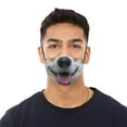 thumbnail image 4 of ONFD Funny Animal Face Reusable Washable With Tiger Cat Dog Monkey Pig Designs For Kids & Adults, 4 of 5