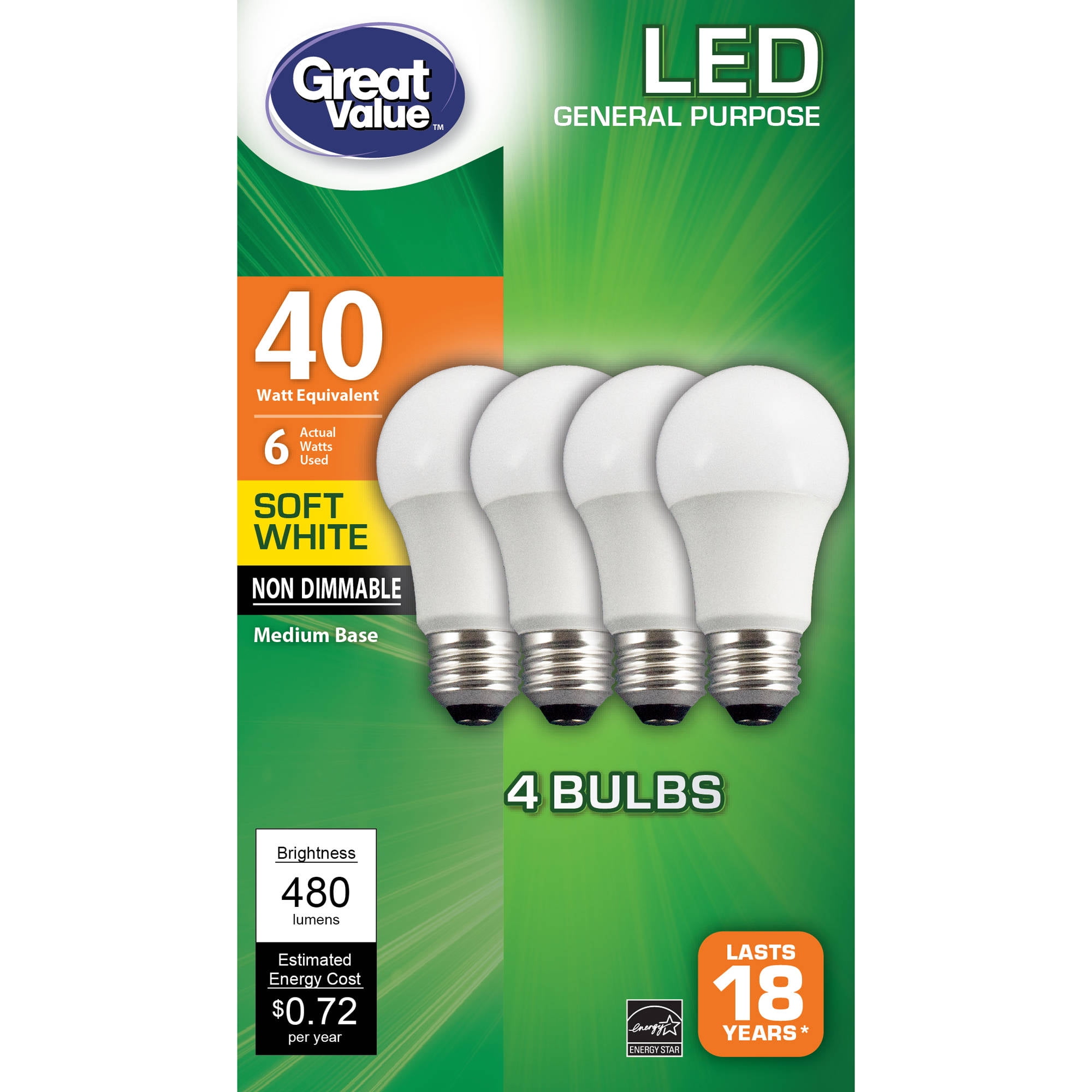 All Light Bulbs by Walmart