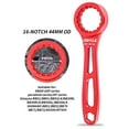 thumbnail image 4 of Clé BB Ergonomique Intégrée 4 en 1 Multifonctionnelle en Alliage d'Aluminium Résistante à l'Usure Outil de Vélo pour Enlever les BB, 4 of 7
